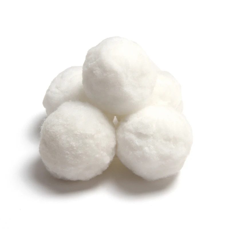 Modified Fiber ball filter media Hongtai factory directly supply 700g white box or colour box