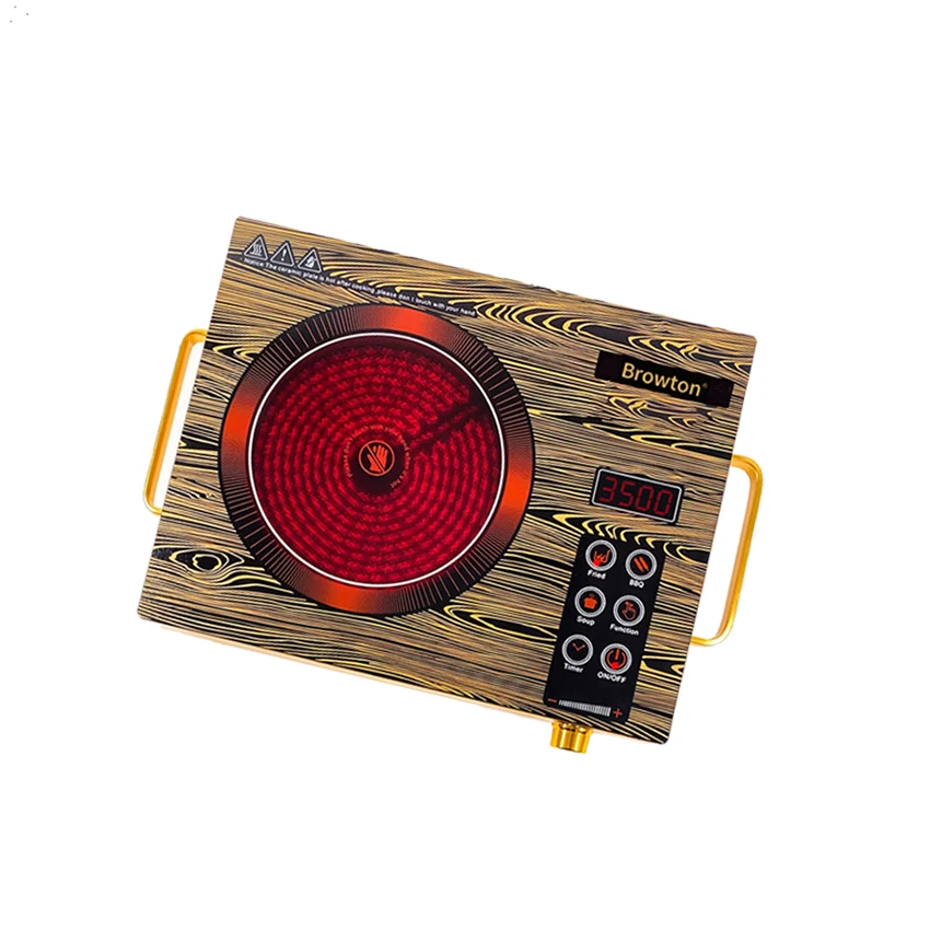 Portable Electrical Indection Stove Bbq Hot Pot Cooktop Electric Halogen Ceramic Induction Infrared Cooker