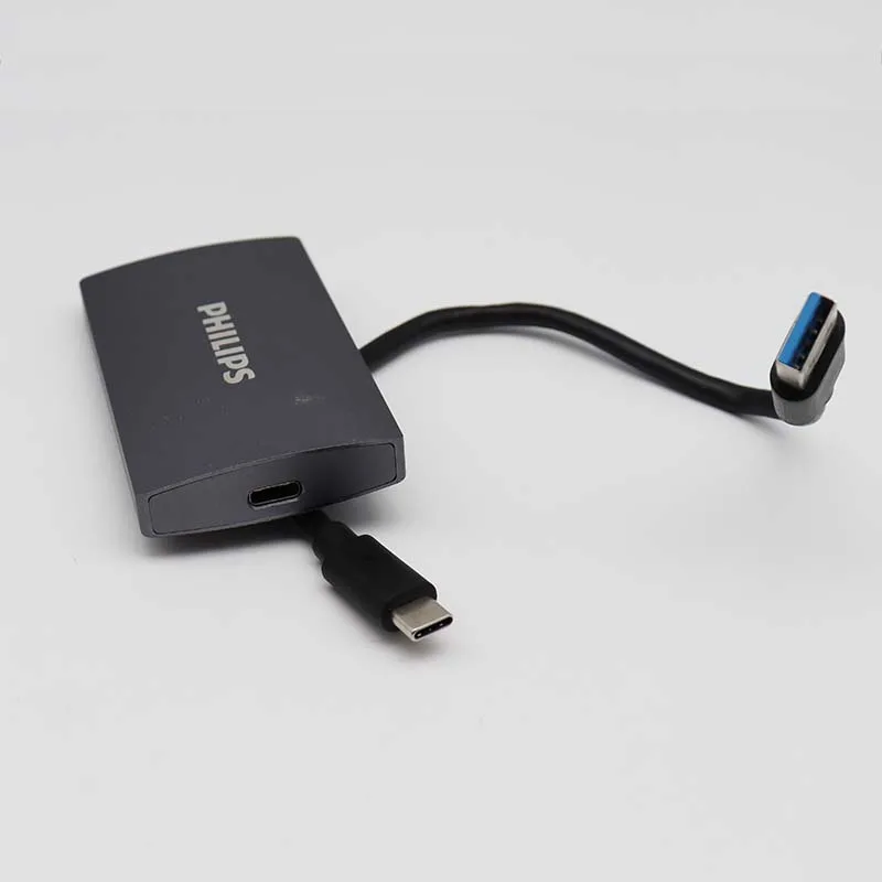 Philips Original portable external hard drive disk 120GB 240gb 480GB 512gb 1TB 2TB solid state drive ssd external hard drive