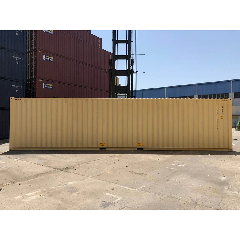 double door shipping container prefab new 40 HQ sea cargo portable dry ISO of