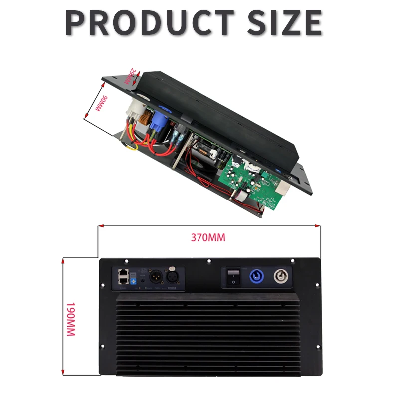 SUA-DX01 1500 watt/ 8ohm subwoofer professional high power class d audio power amplifier module speaker power amplifier board