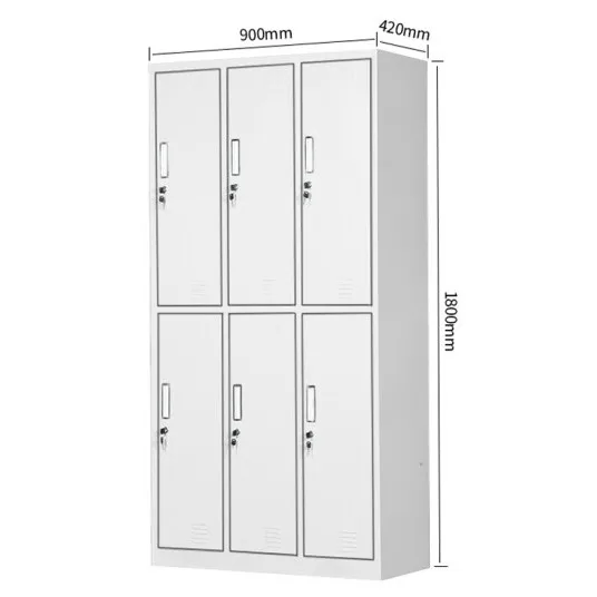 Шкафчики для хранения персонала в спортзале шкафчик серый loker 6 pintu roperos armario armadietti deposito palestra