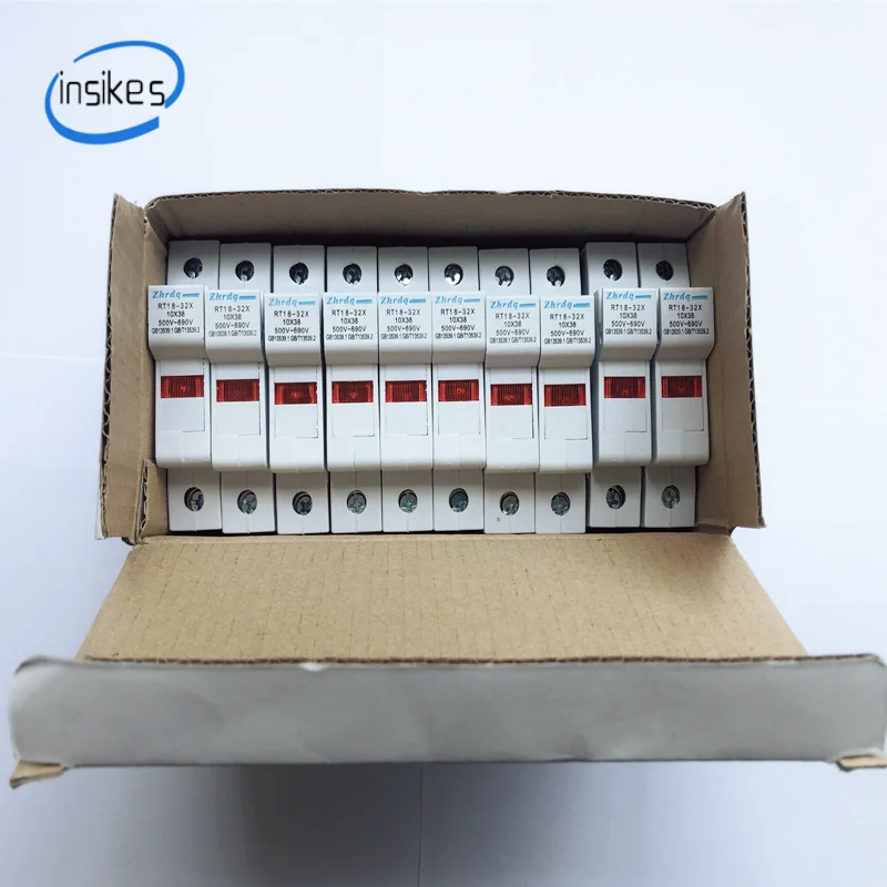  RT18-32X плавкая вставка RT18 10*38 мм 1P хорошее Предохранитель На