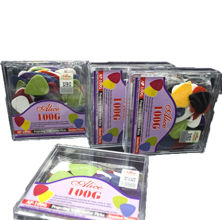 Guitar pick Alice AP-100G convex nylon picks