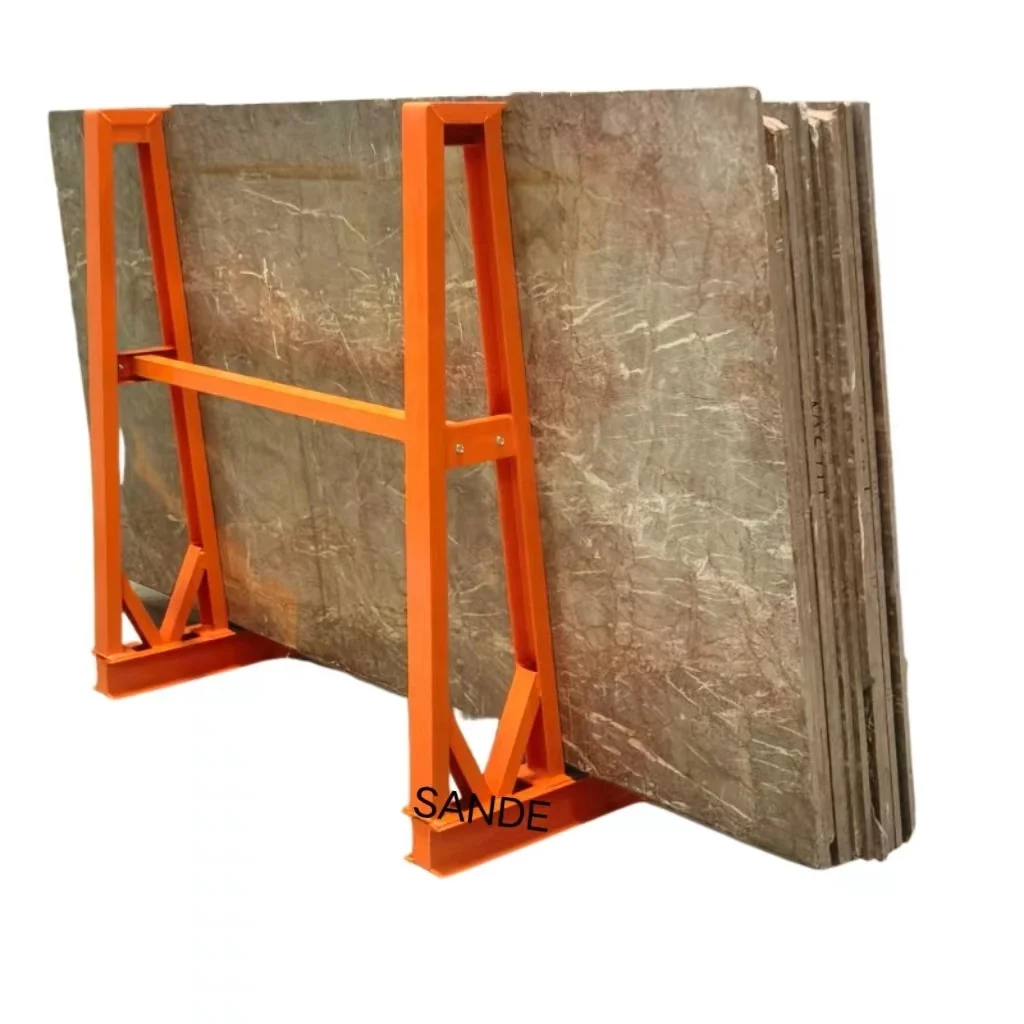 SANDE Tools Sale Stone Slab Storage Rack Warehouse Storage Racks Slab Granite Steel Storage Racks