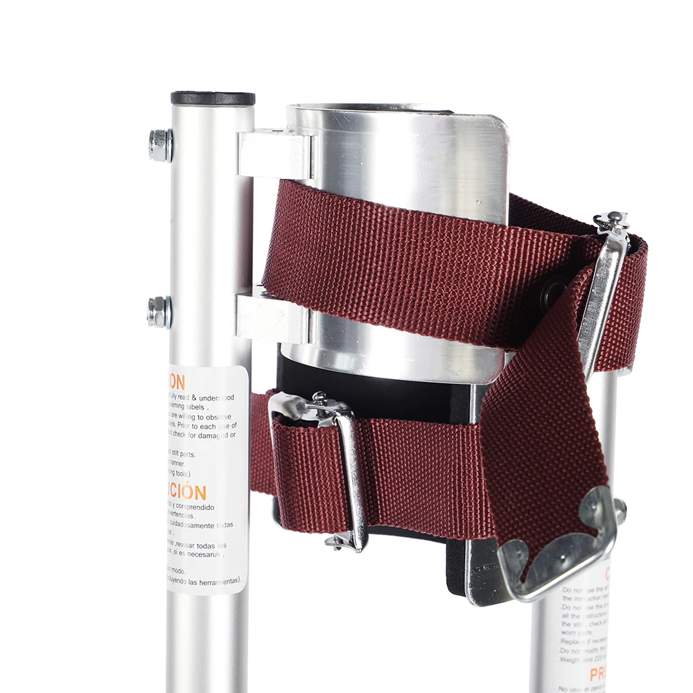 Adjustable tools drywall stilts 48 64 silver