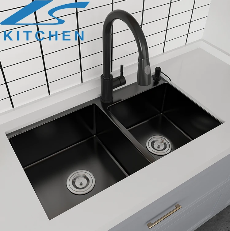 new models double undermount kitchen sink stainless steel single bowl basin sink