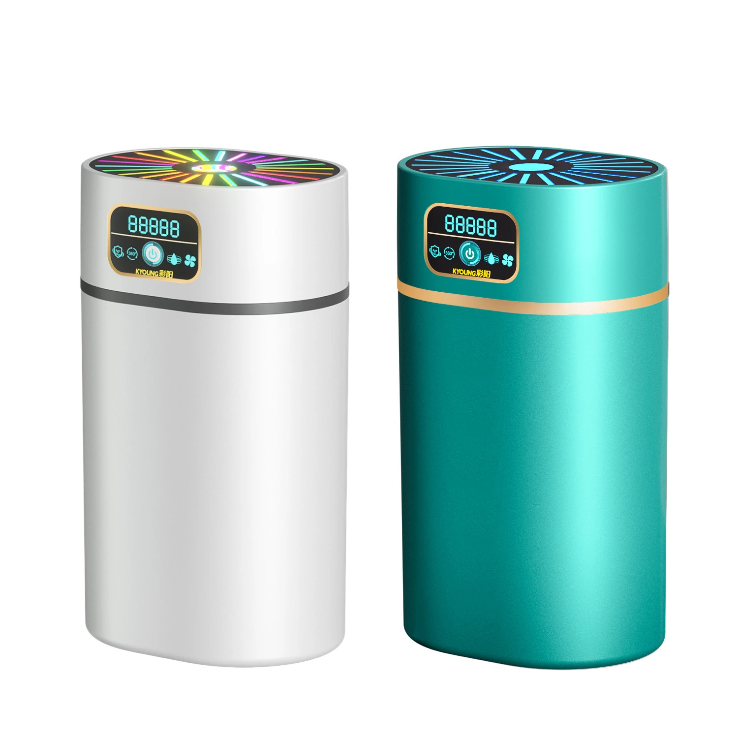 1100ml Large-capacity Gift Seven Color Changes Humidifying  Usb Humidifier