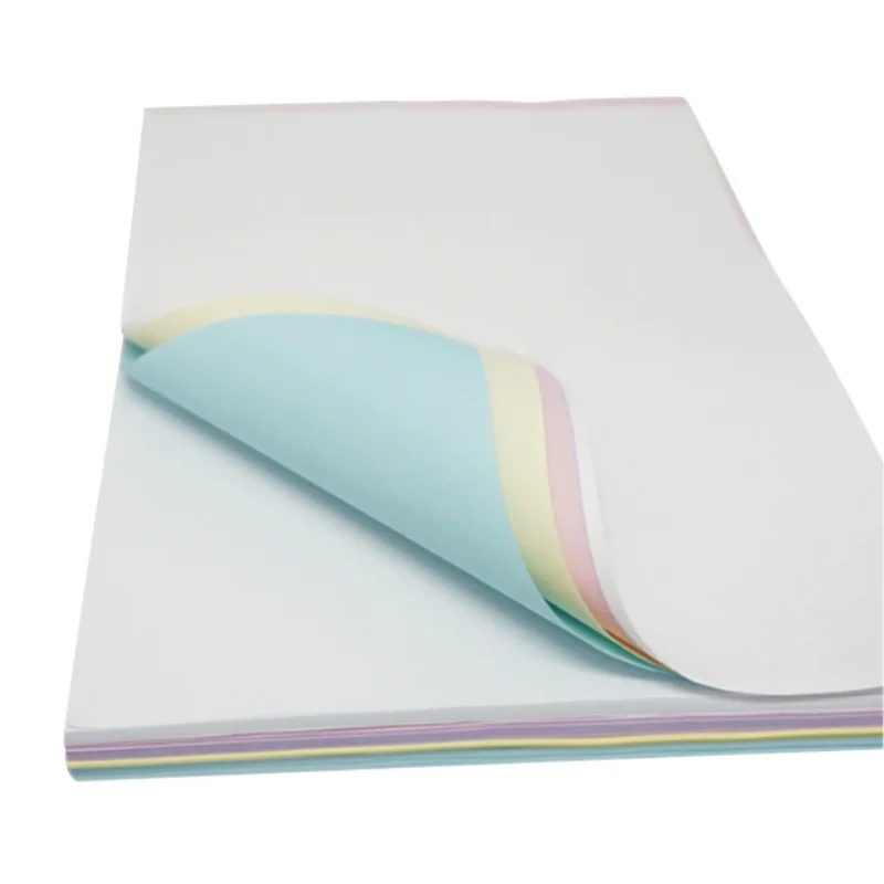 Free sample invoice bill CFB paper blue image bill book ncr paper carbonless
