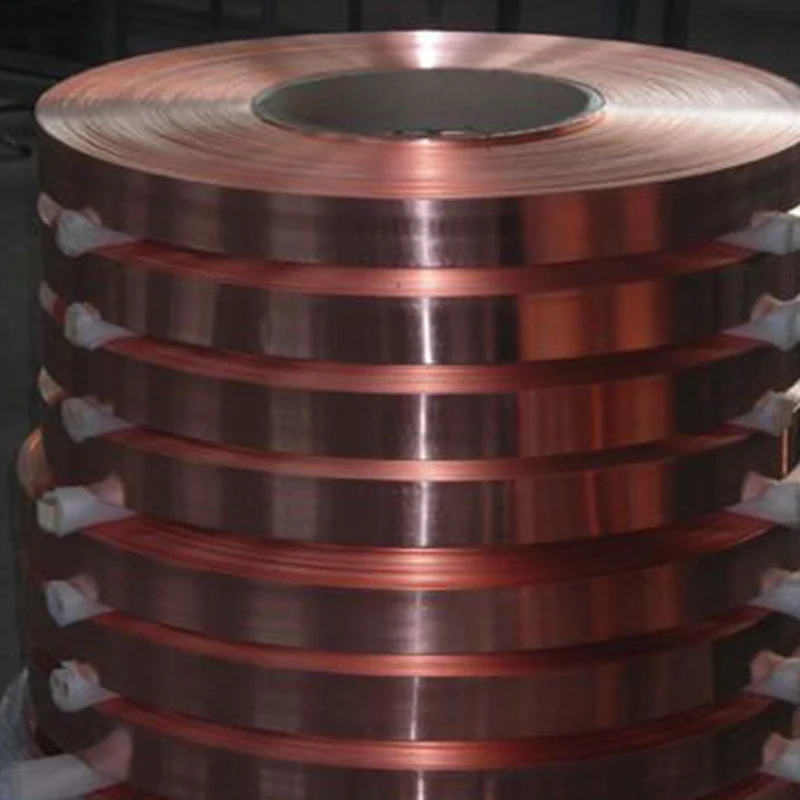 Copper Strips 99.9% Pure Copper Coils C1100 C1200 C1020 C5191 Cu ETP H Phosphor Bronze Decorative Earthing Copper Coil Wire