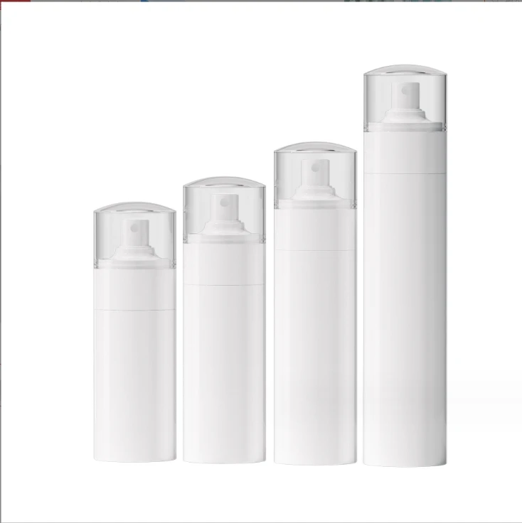 150ML white plastic bottle with no water wash and dry cleaning agent mist pet products spray cleaning spray bottle