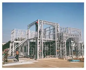 Trending product luxury design and drawing detachable metal building materials prefab building light steel keel villa houses