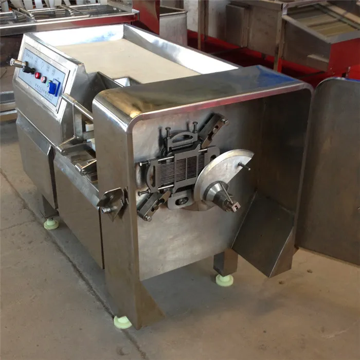 Industrial Automatic beef dicer meat cube cutting machine chicken meat cube dicing machine