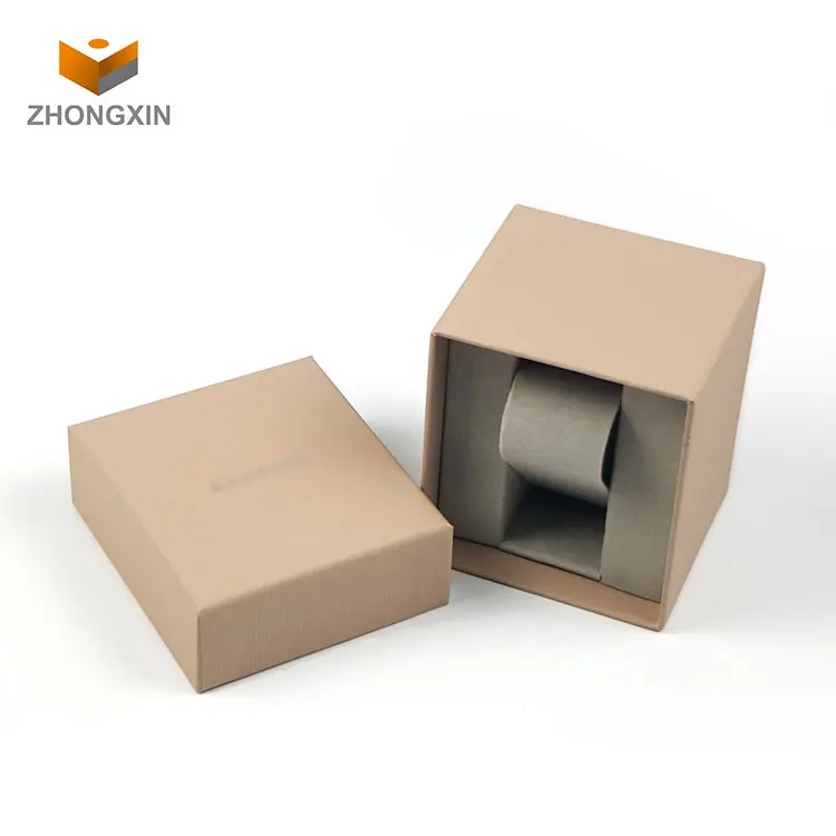 Wholesale custom OEM luxury cardboard jewelry packing box square gift paper smart watch packaging box
