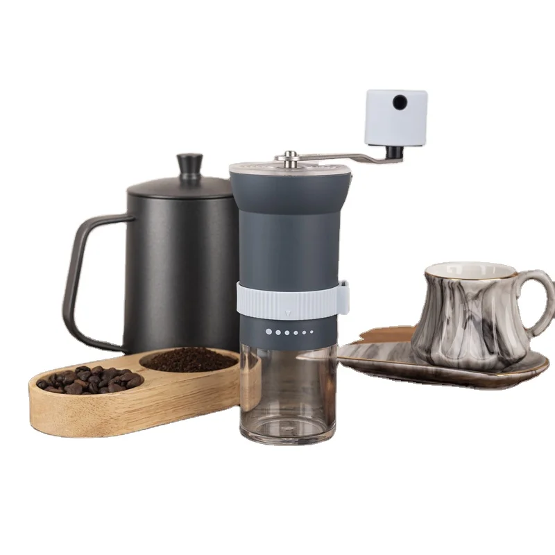 Beeman Manual Coffee Grinder Hand portable Handmade Coffee Bean Grinders Mill Kitchen Tool Coffee Accessories 6-speed adjustable