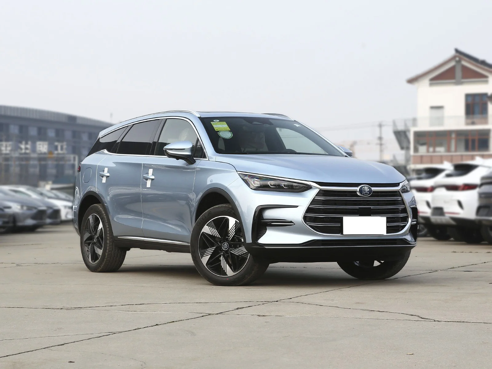 Byd Tang Dm-P 2023 Electrico Electric Car Byd Suv Byd Tang Dmp Electric Car Kit Complete With Lithium Battery Ev Car