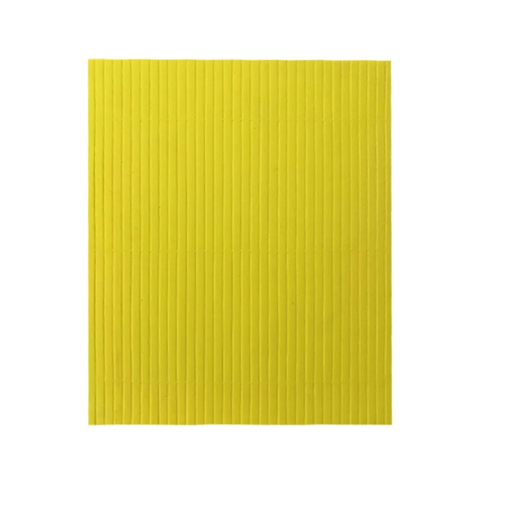 High Elastic Yellow 60 Degrees Sponge Spring Pad  Dies Cutting Elastic Pad Slice Foam-rubber Cushion Cellular Rubber