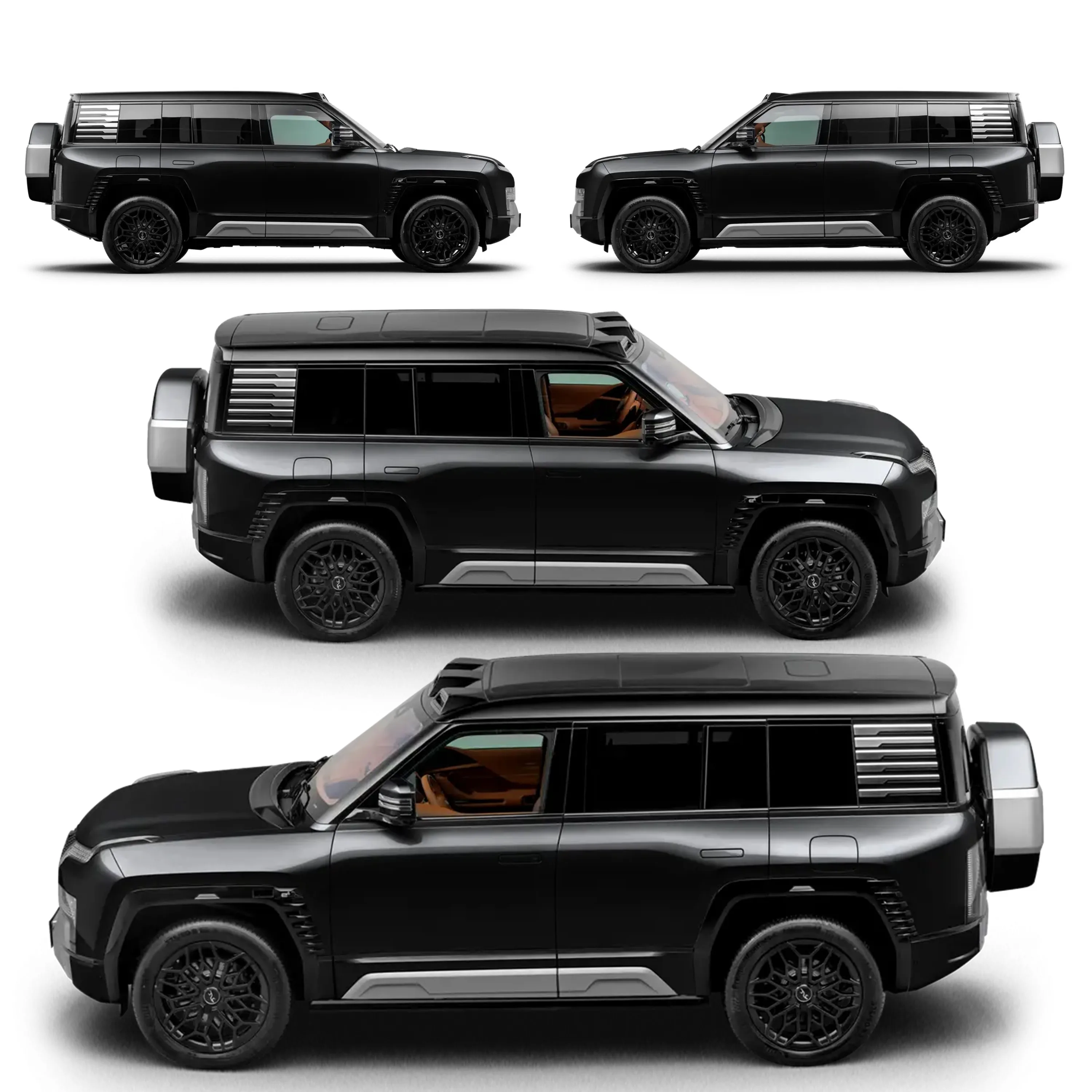 YANGWANG U8 SUV 2024 Новый BYD stock большой размер внедорожник Yangwang 5-дверный 5-местный с роскошным новым энергетическим автомобилем