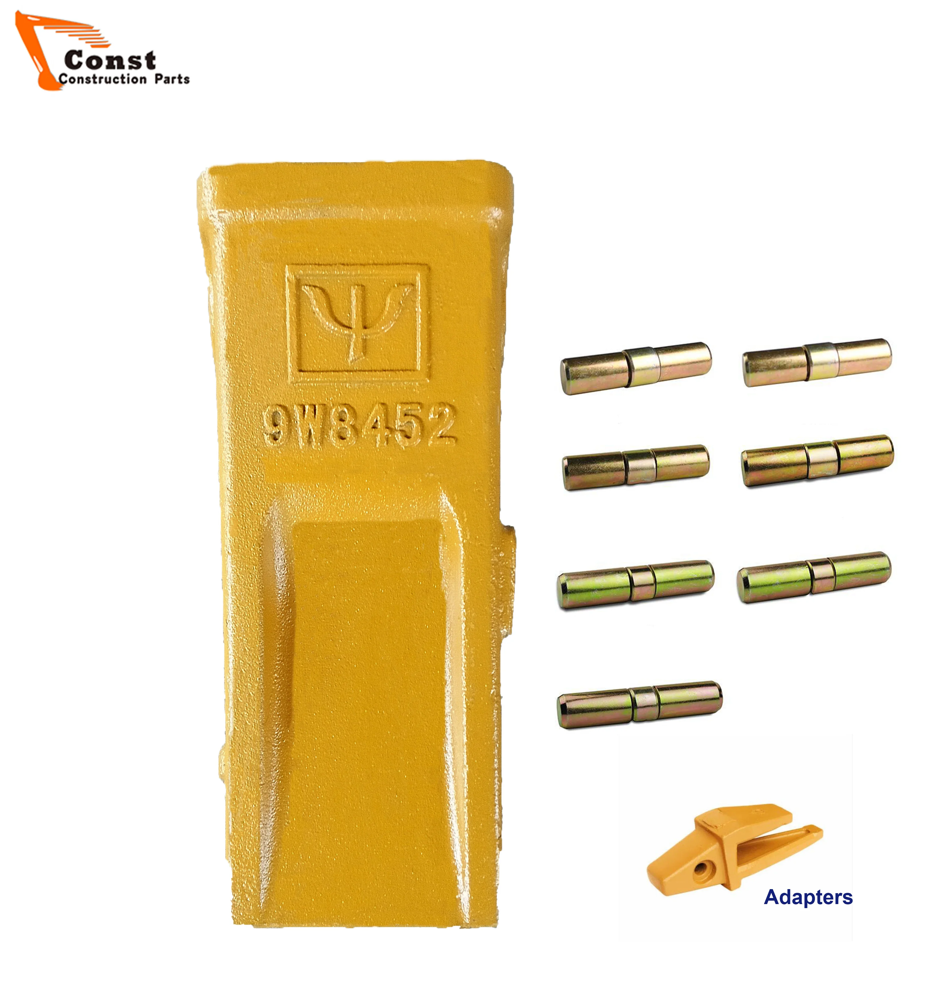 Heavy Machine Parts Excavator Spare Parts Bucket Teeth and Adapter