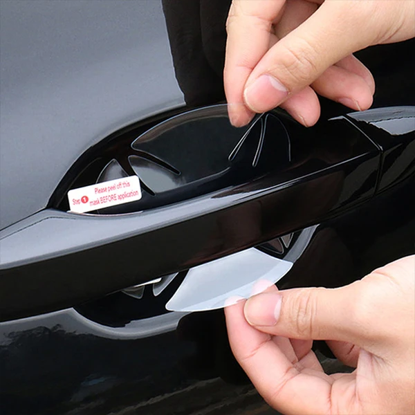 Bulk Price Door Bowl Film Protection Film Oem Customization 10*8cm Vinyl Sticker For Car Body