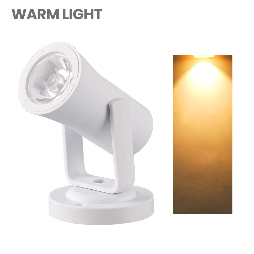 Dingdian LED Low Price Hotel Store led spotlight jewelry lamp AC220V Warm/White RGB COB Light Spot Light for living room