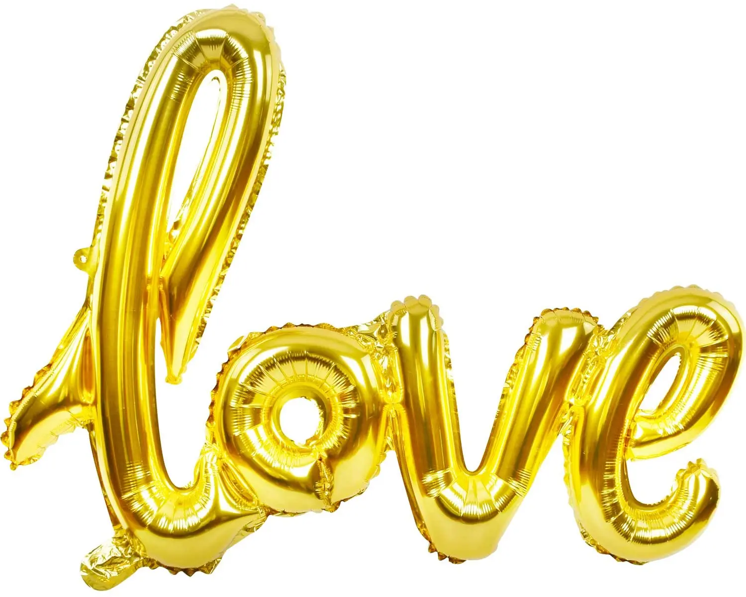 Large gold foil love balloon banner 42 inches approximately 106.6 cm suitable for wedding  engagement party decoration