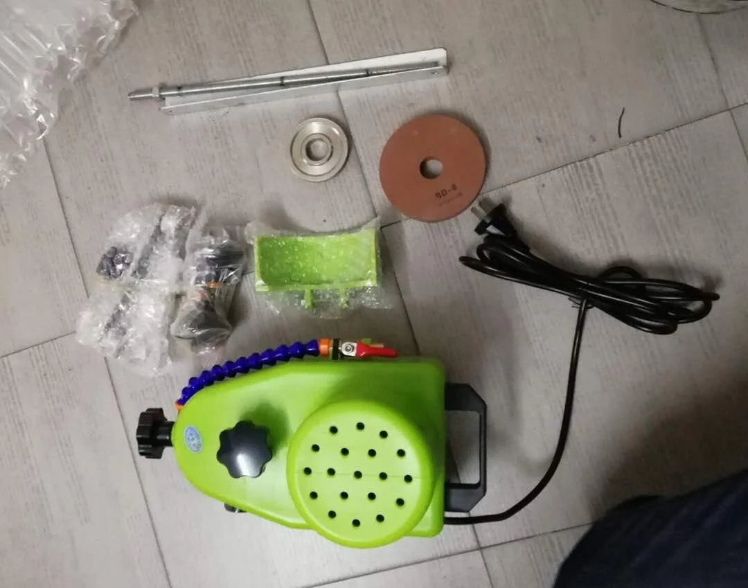 JF-01 High quality portable glass irregular edging polishing and grinding machine with CE