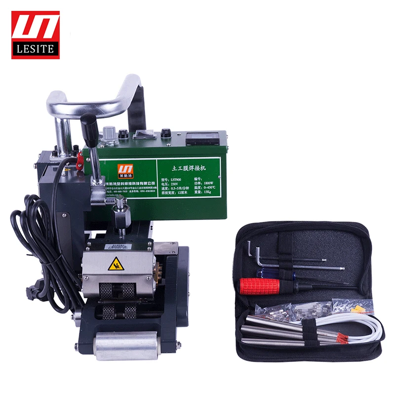 Portable Plastic Geomembrane Seam Welder Welding Machine for Thick Membrane