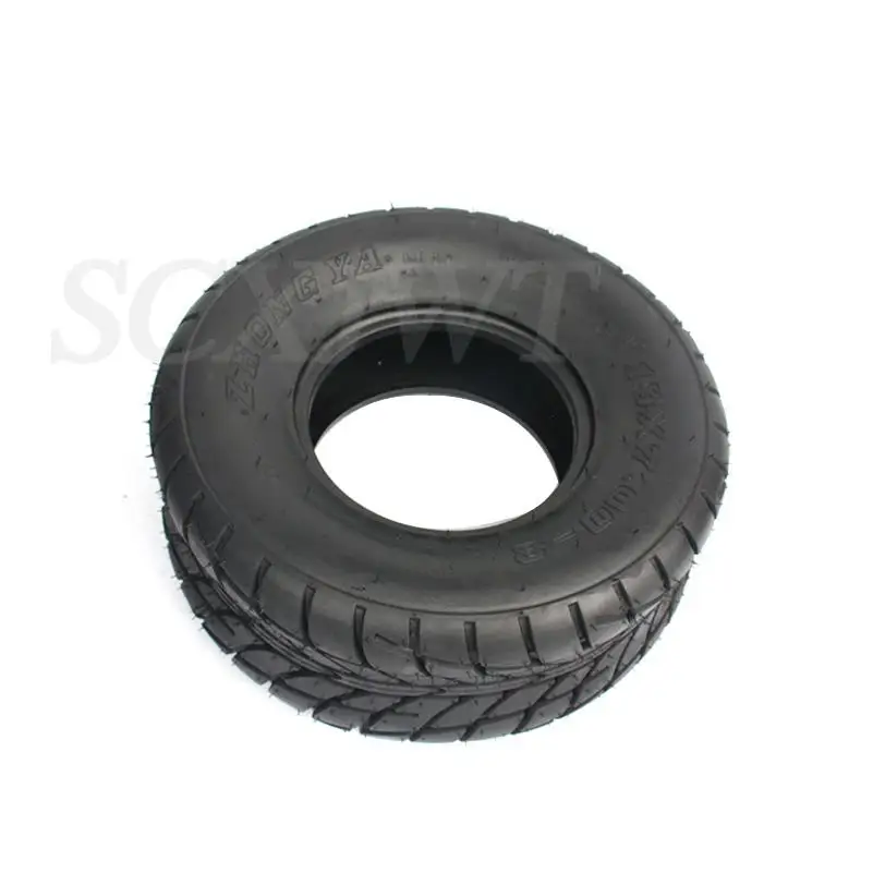 Tubeless tires front 19x7.00-8 rear 18x9.50-8 four-wheel kart ATV lawn car accessories butterfly flower outer tires