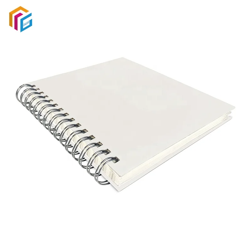 New Design Multiple Colors A5 Size Plastic or Metal Spiral Planner Notebook Custom logo Hardcover