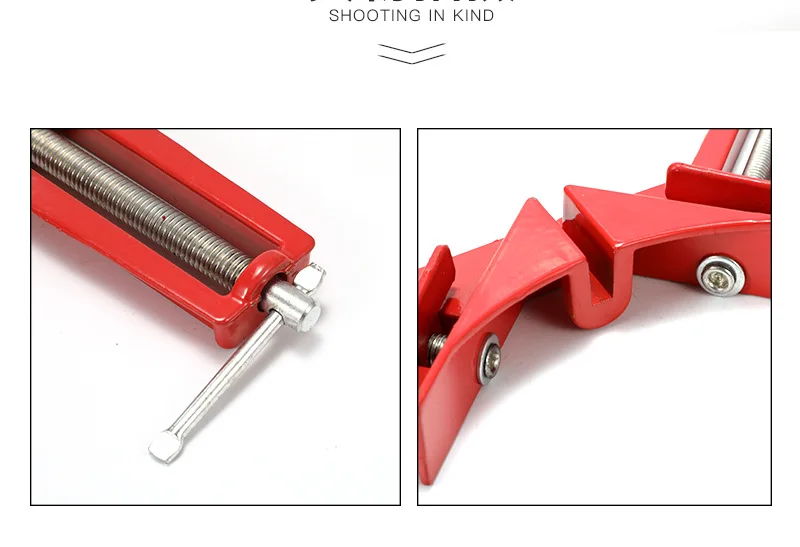 Aluminum Alloy  90 Degree Right Angle Clamp Fixing Clip Fixed Woodworking Corner Tool Angle Clamp