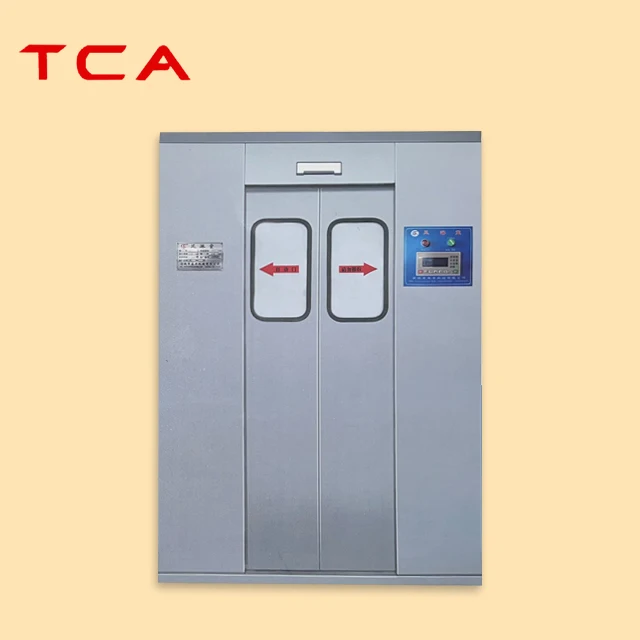 SS 304 High quality Eco-friendly Clean Room Equipment Automatic Sliding Door Air Shower/clean room