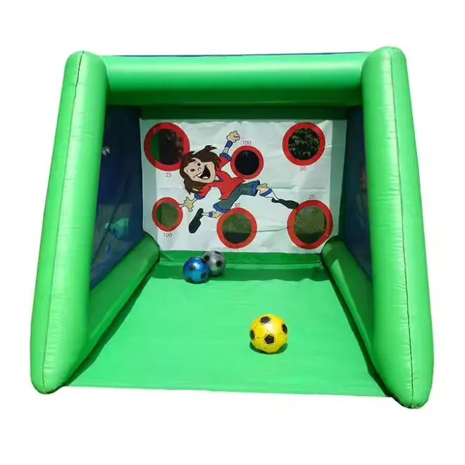 Outdoor Sport Shooting Inflatable Soccer Goal Speed Cage PVC Inflatable Football Shooting Tent For Sale