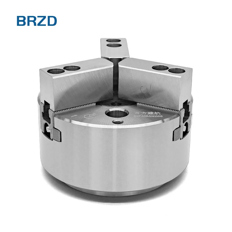 CNC lathe hollow three-jaw chuck hydraulic hydraulic chuck 5 inch 6 inch 8 inch high quality and durable