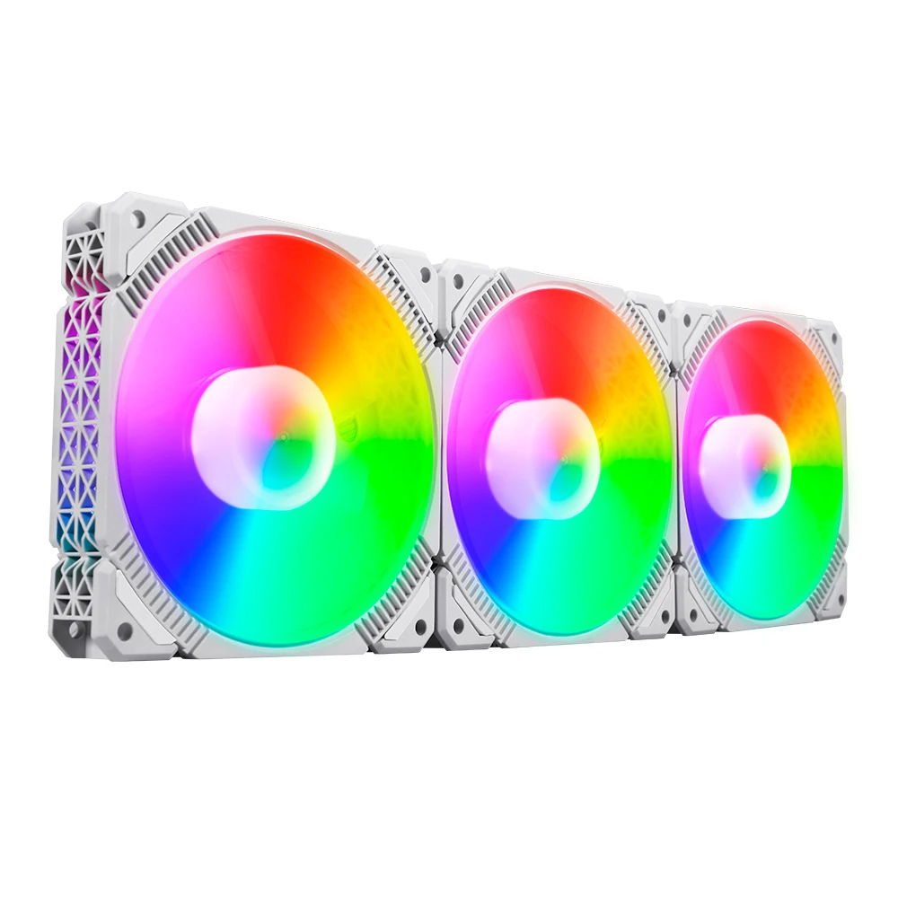 Готовый к отправке RGB электрический кулер вентилятор 120 мм