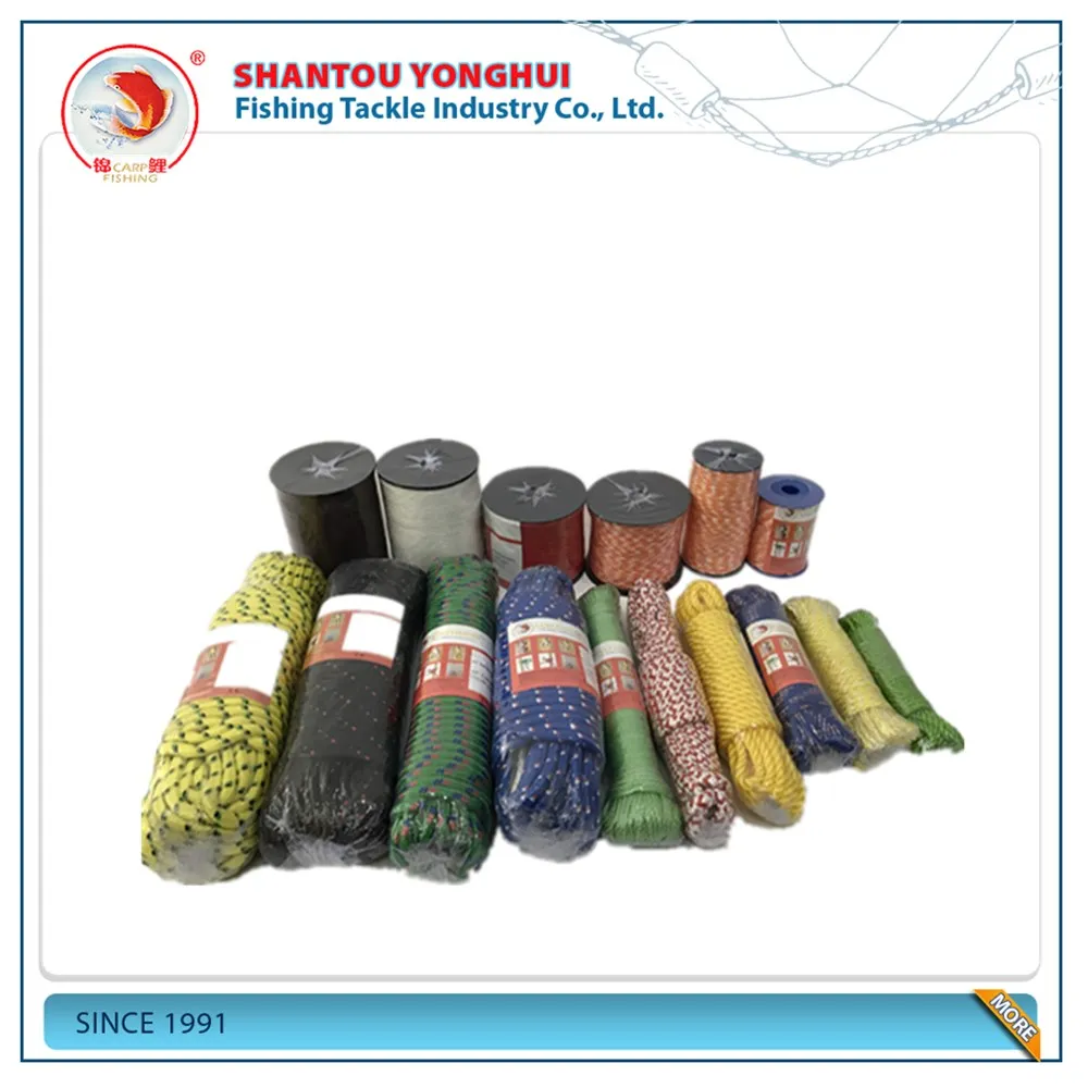 Wholesale Nylon Pe Twisted Fishing Twine Bundle Package Twine Rope and Twine for African Market