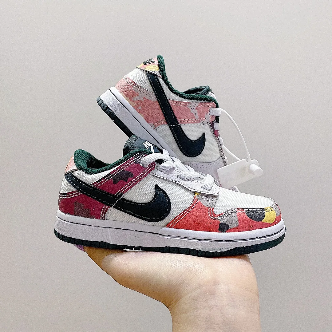 OG Quality Color Mixing Children Casual Shoes Nike Dunk Sneaker for