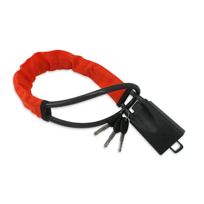 Auto Cable Seat Safety Belt Anti Theft Lock Car Device Steering Wheel Lock for Car Truck SUV Van