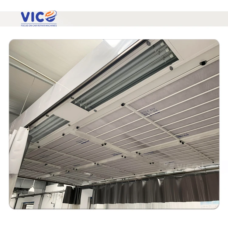 Vico Car polishing room Complete Pre-Paint Auto Preparation Workstation Eco-Friendly Automotive Spray Paint Prep Station*VPS30