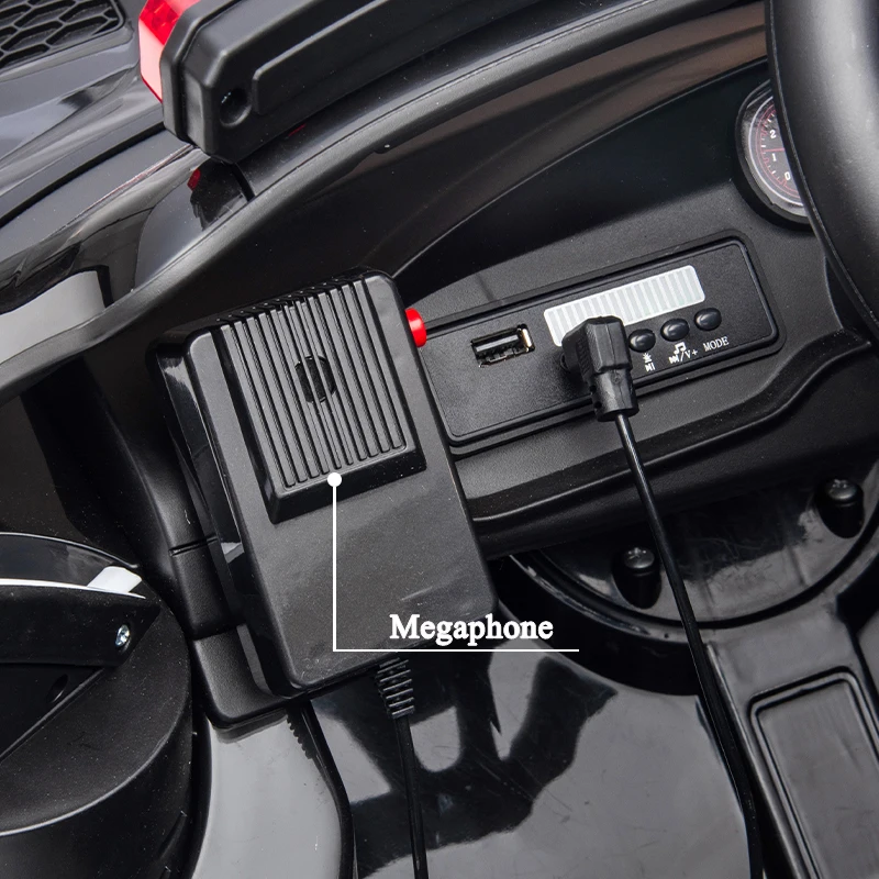 electric police car for kids to drive 12v ride-on cars baby car