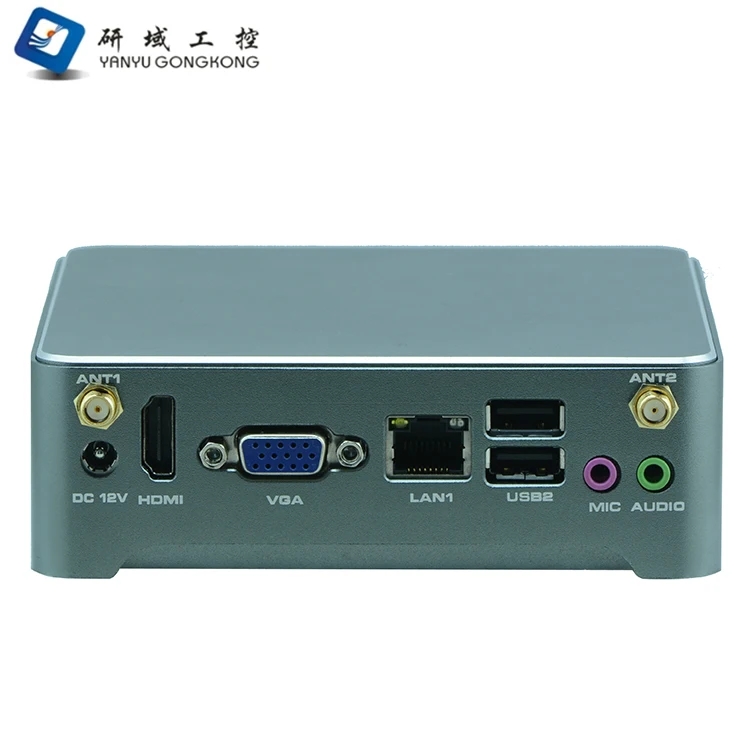 Intel J1900 тонкий клиент мини настольный компьютер 1 lan двойной com мини тонкий клиент