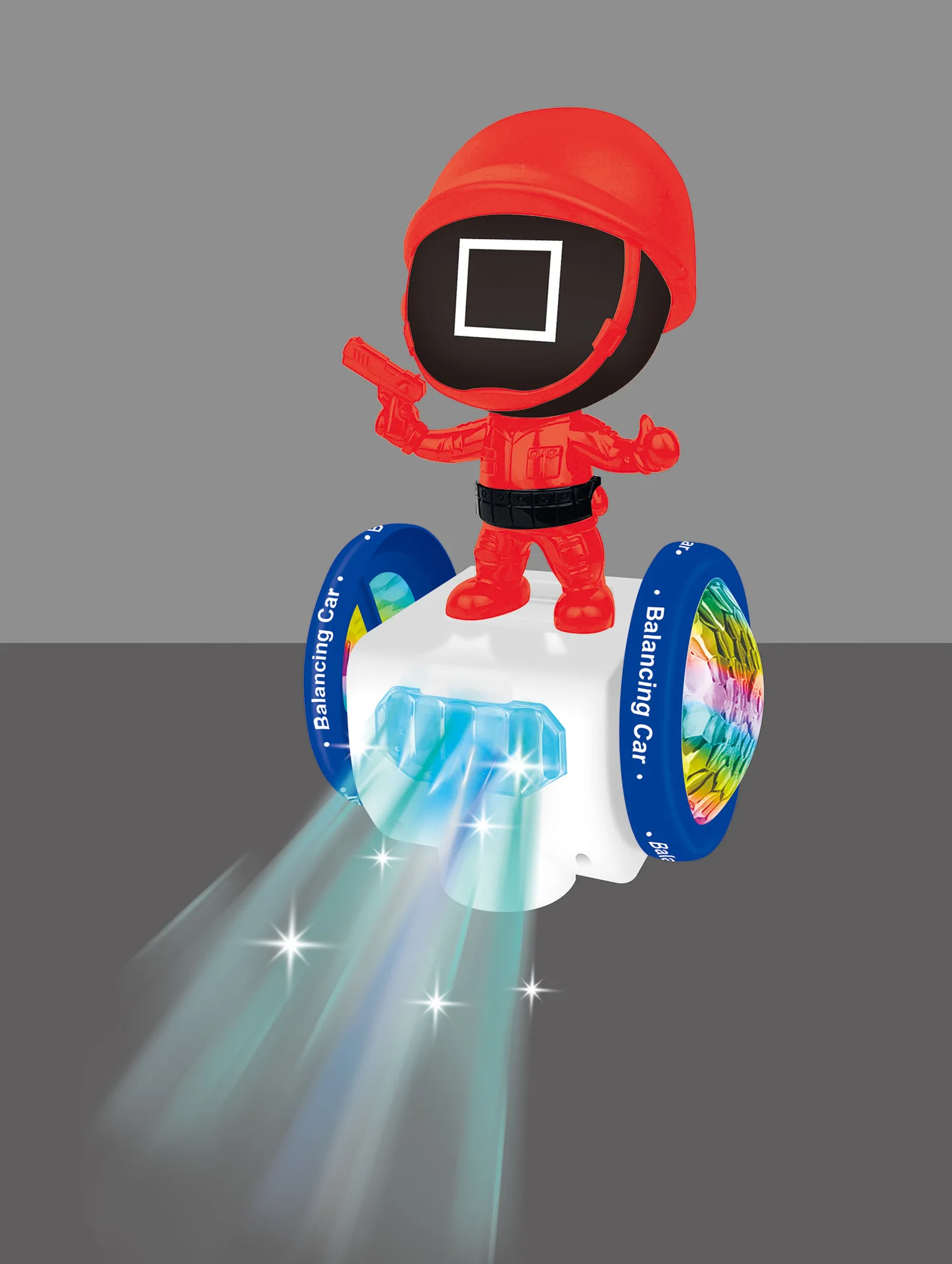 DD283 South Korean TV Administrators Kids Toys Series Balance Vehicle Game Squid Balancing Car Toy