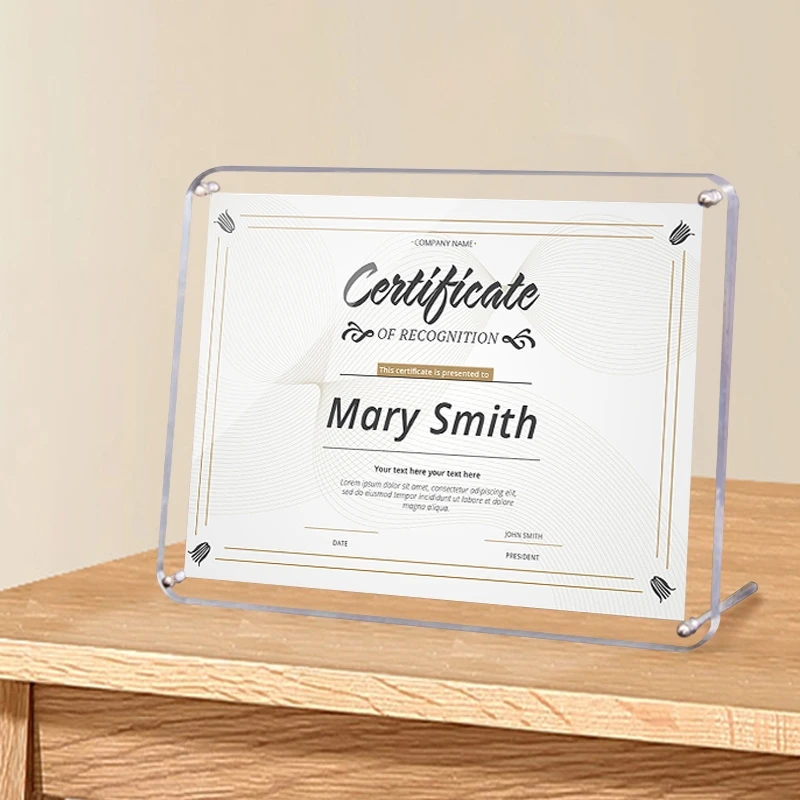 Top 1 Sales Aluminum Desktop Table Top Standoff Silver Gold Matt Black White Rose Gold 7*70 for Acrylic Frame Picture Frame