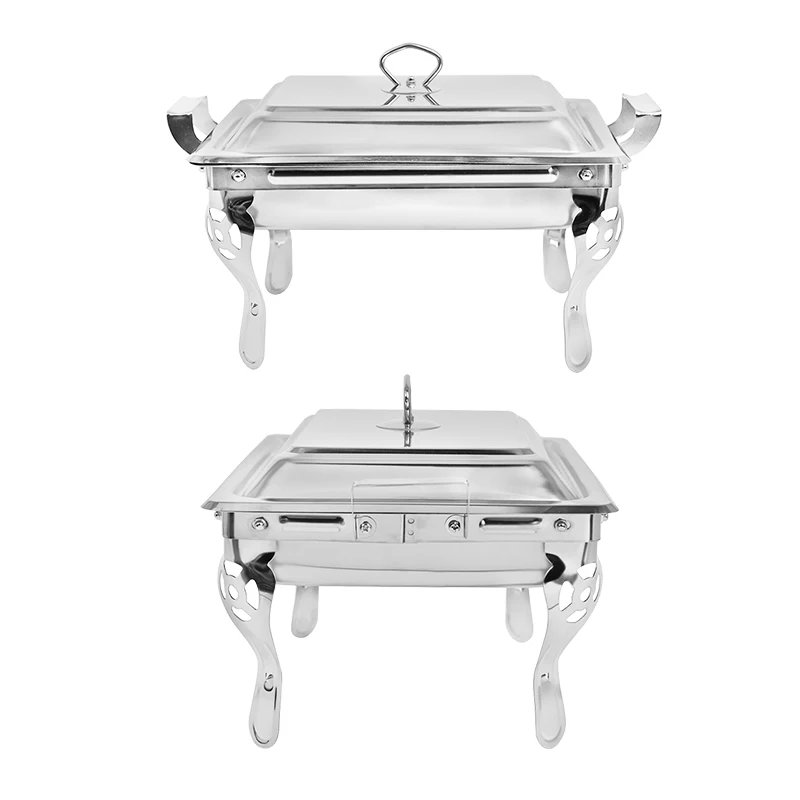 Stainless Steel Chafer Chafing Dish Sets 3.7QT  Christmas Party Buffet 2020