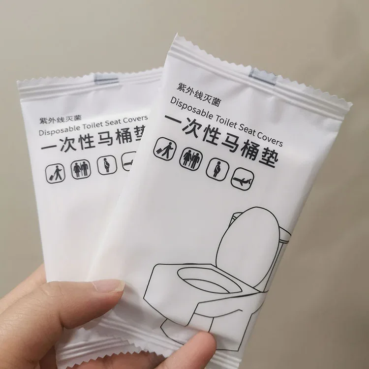 2024 New Arrival JM Flushable Disposable Toilet Seat Paper Cover With Solute Film