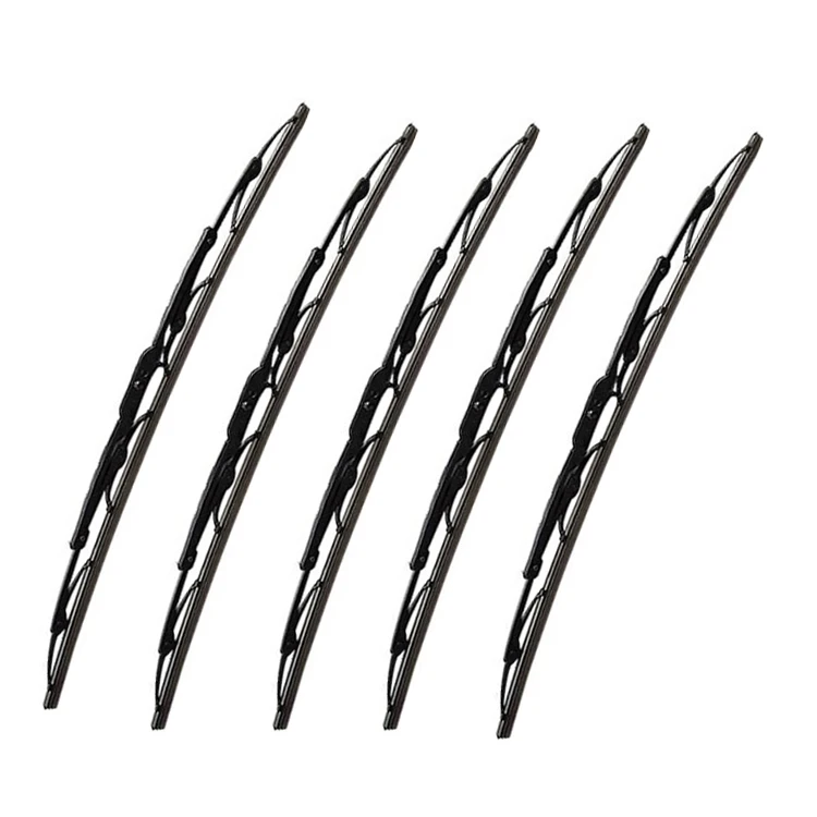 Universal With Bone Wiper Iron Frame natural rubber wiper wiper for car universal