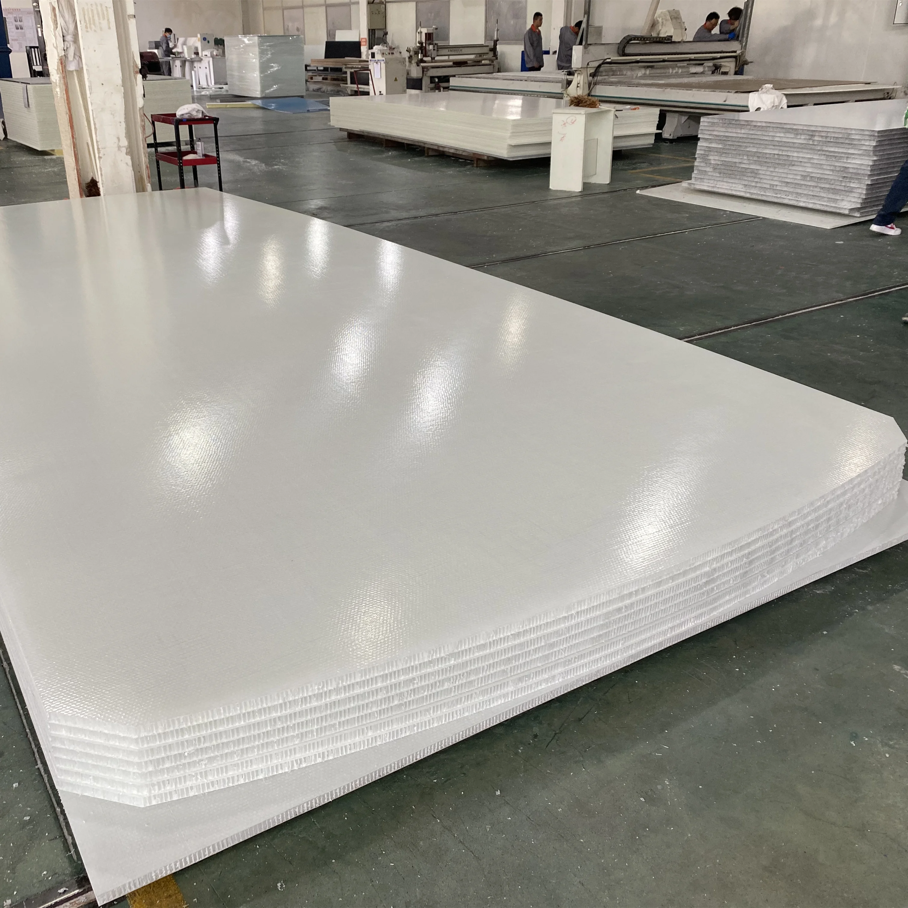 Non Toxic Waterproof Polypropylene Fiberglass Reinforced Honeycomb Panel for Pontoon Boat Decking