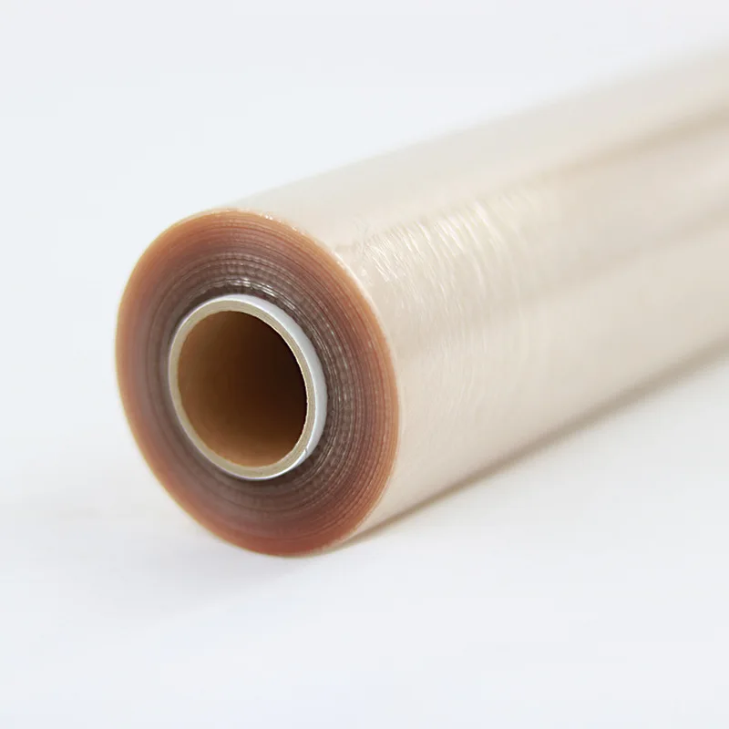 Takeout packing envelop fast food box sealing plastic wrap wrapped stretch edge PE packaging film transparent