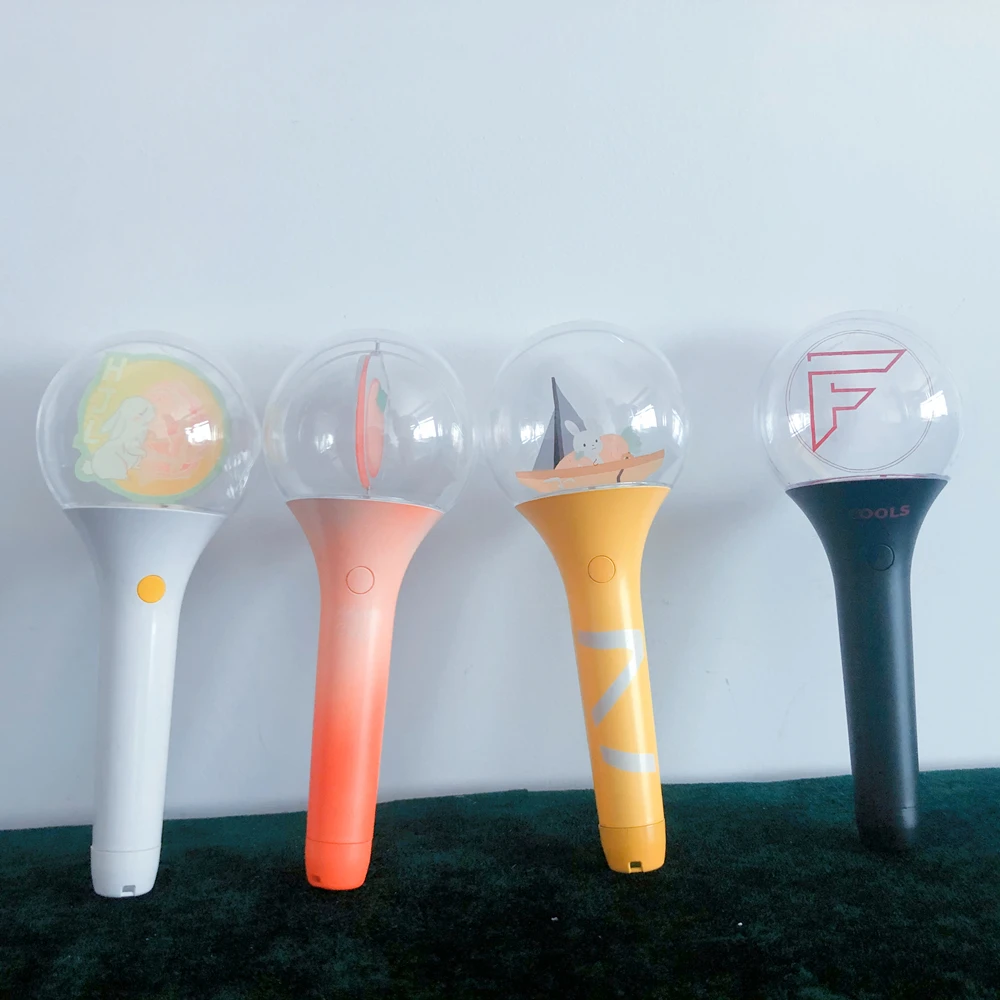 Party and Event Suppliers OEM Round Shape Colorful Acrylic Light Stick Glow Led Stick With Customized Logo