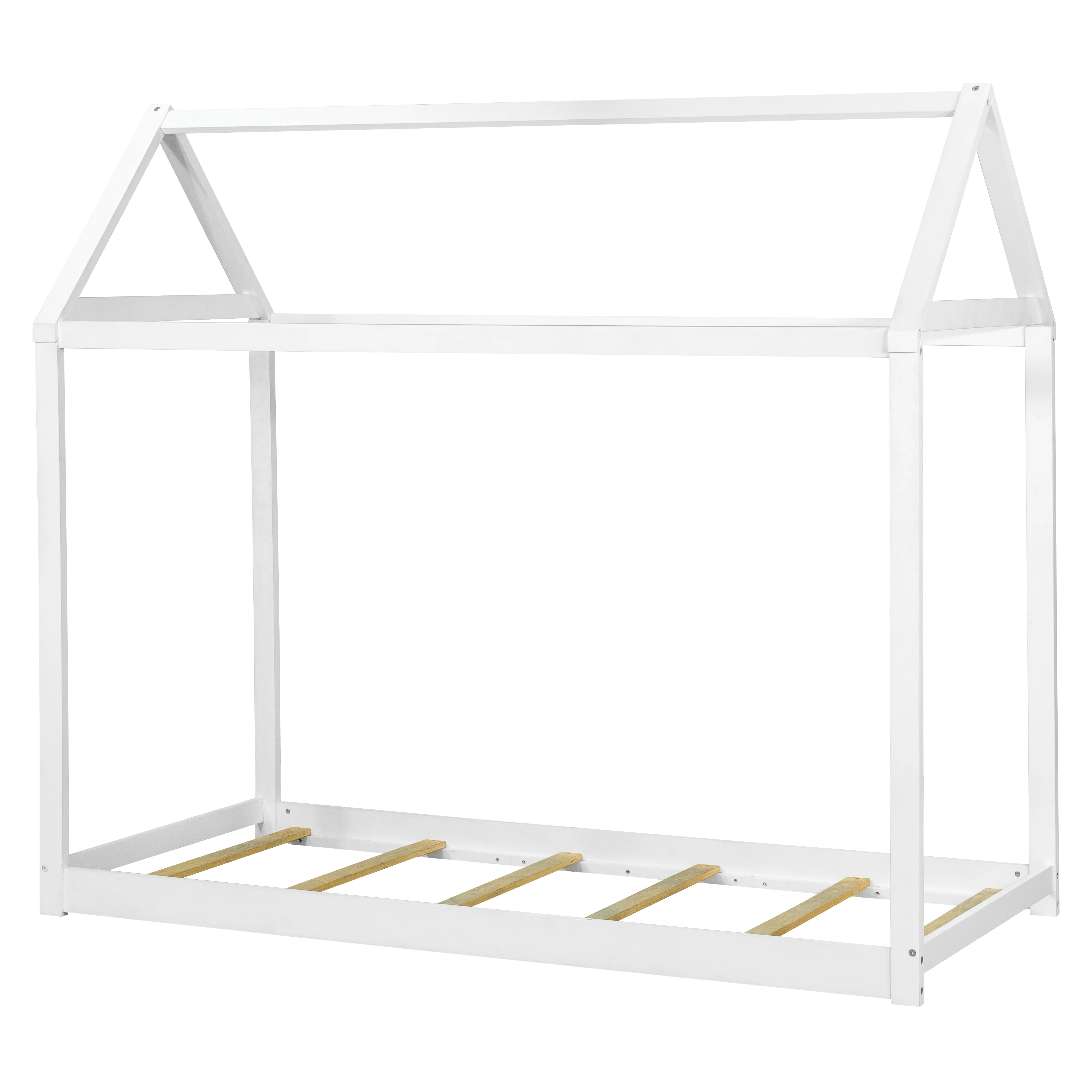 Top Children School Wood Bed For Kids Bedroom Furniture House Children Bed With Slide Vietnam Top Supplier